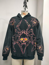 Load image into Gallery viewer, Spider Print Hoodie
